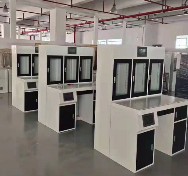 河南檔案系統(tǒng)訂購?fù)鳈n案凈化整理臺一批，已投入使用